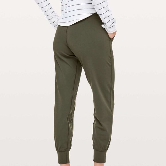 lululemon athletica Pants - Lululemon Dark Olive Align Jogger 28" 12